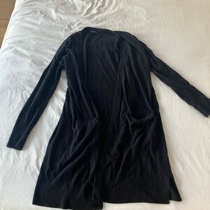 Black Long Cardigan